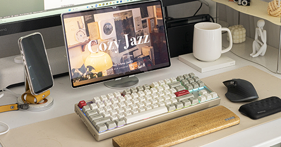 사무용 키보드 키크론 베스트 셀러 K8 MAX 저소음 바나나축